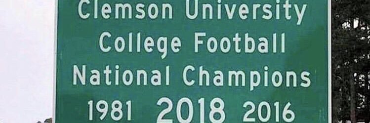 Barstool Clemson's banner