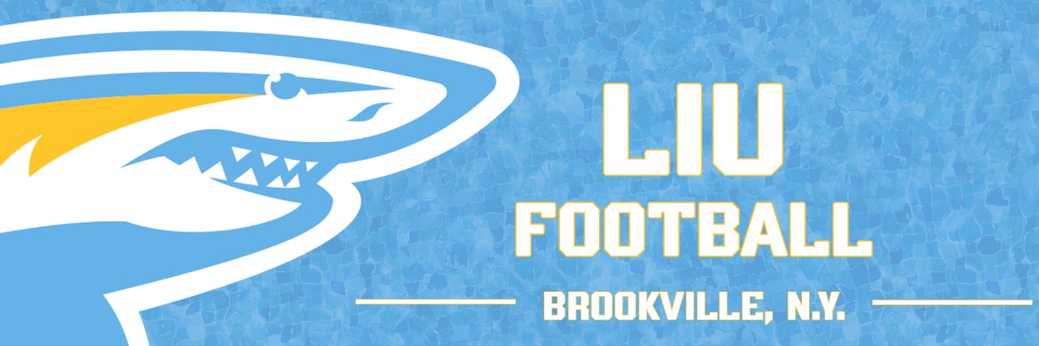 LIU Football's banner