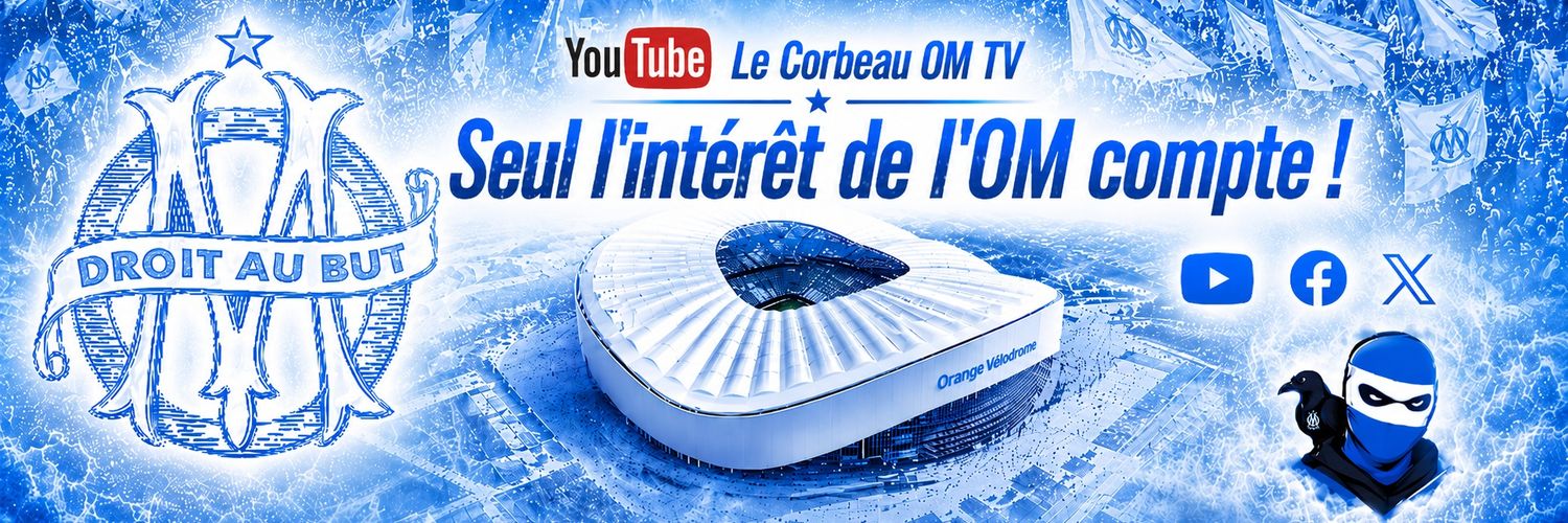 Le Corbeau OM TV ©'s banner
