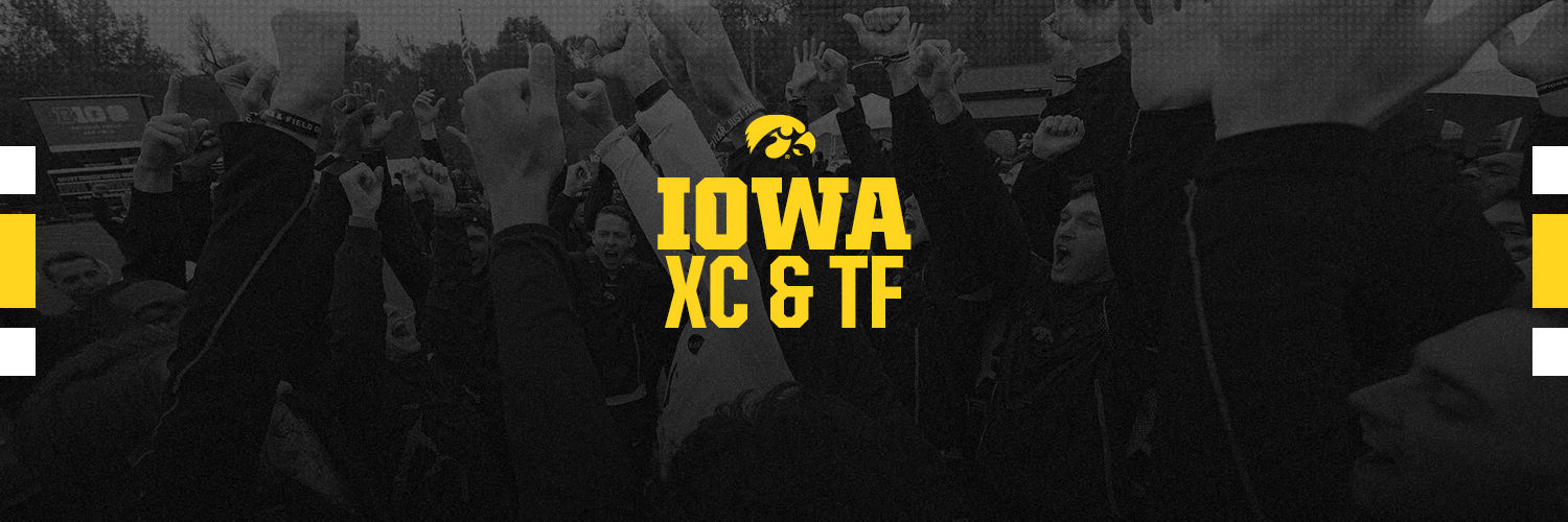 Iowa Track & Field/Cross Country's banner