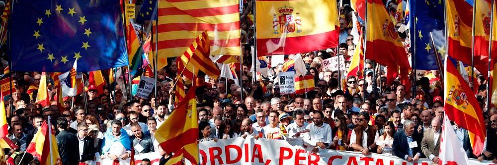 Societat Civil Catalana's banner