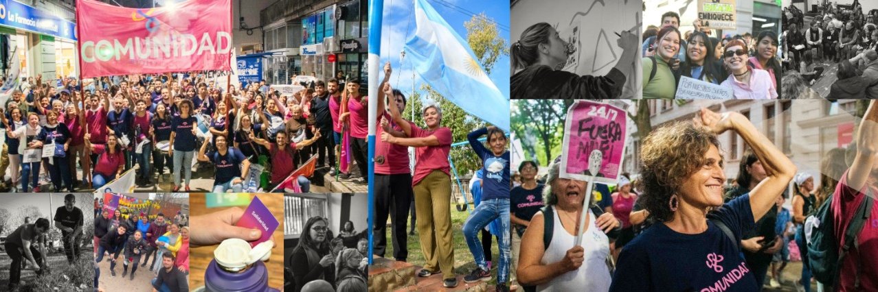 Norma López's banner