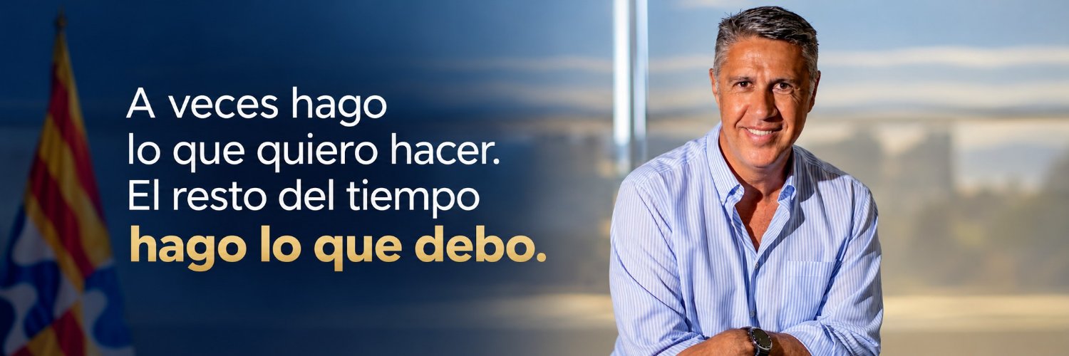 Xavier García Albiol's banner