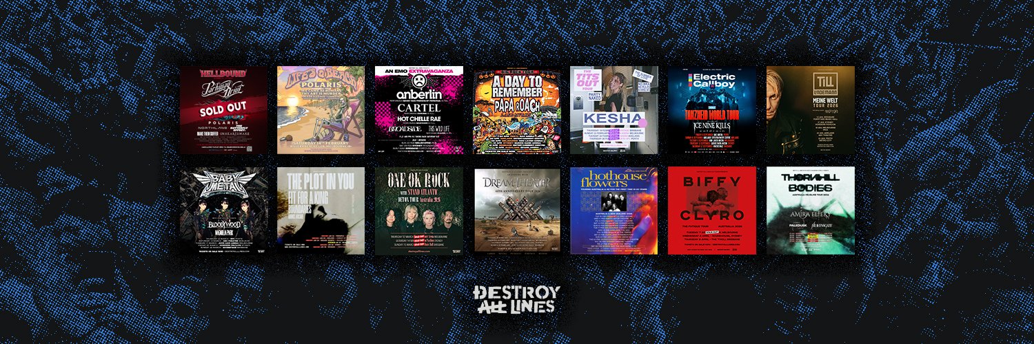Destroy All Lines's banner
