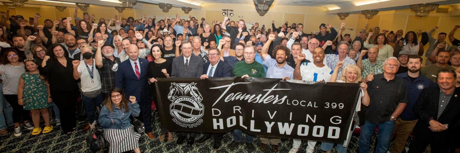 Teamsters Local 399's banner