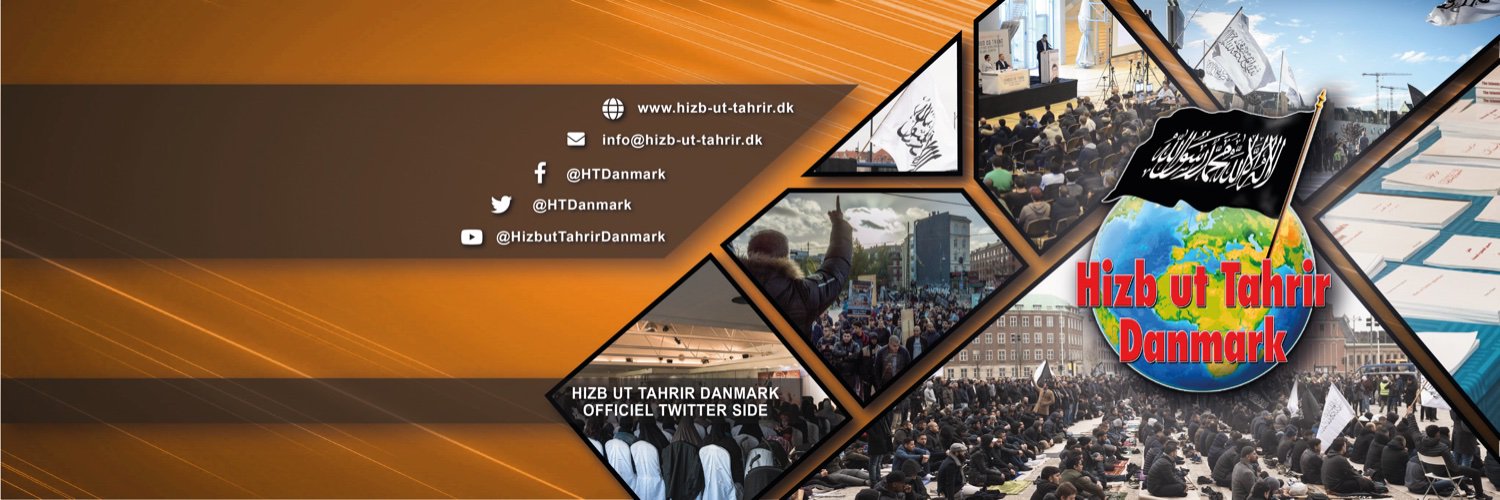 Hizb ut Tahrir Danmark's banner
