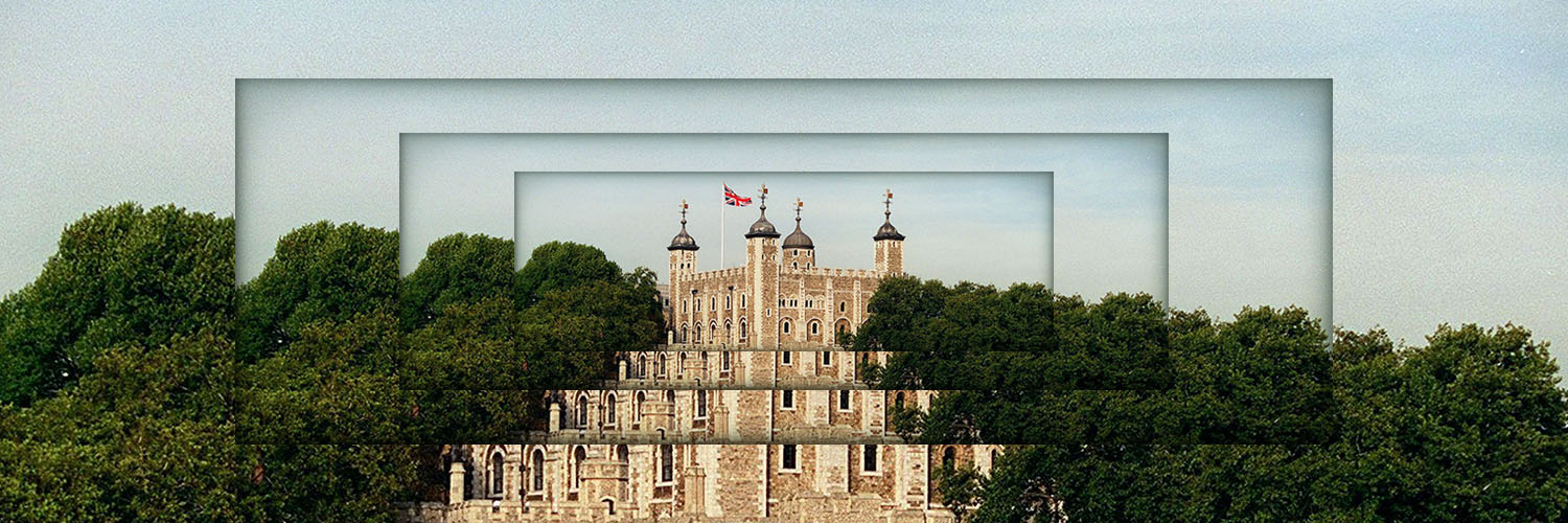 The Tower of London's banner