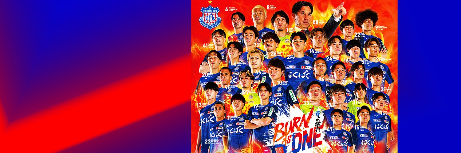 ヴァンフォーレ甲府's banner
