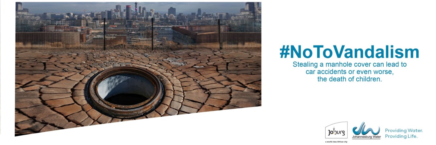 Johannesburg Water's banner