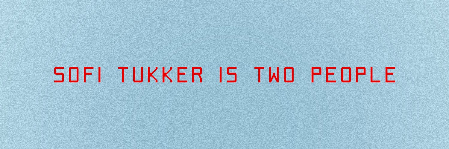 SOFI TUKKER's banner