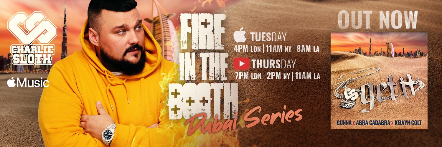 Charlie Sloth's banner