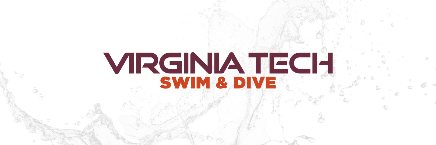 Virginia Tech Swimming & Diving's banner