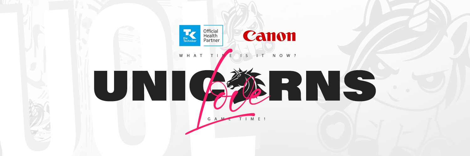 Unicorns of Love's banner