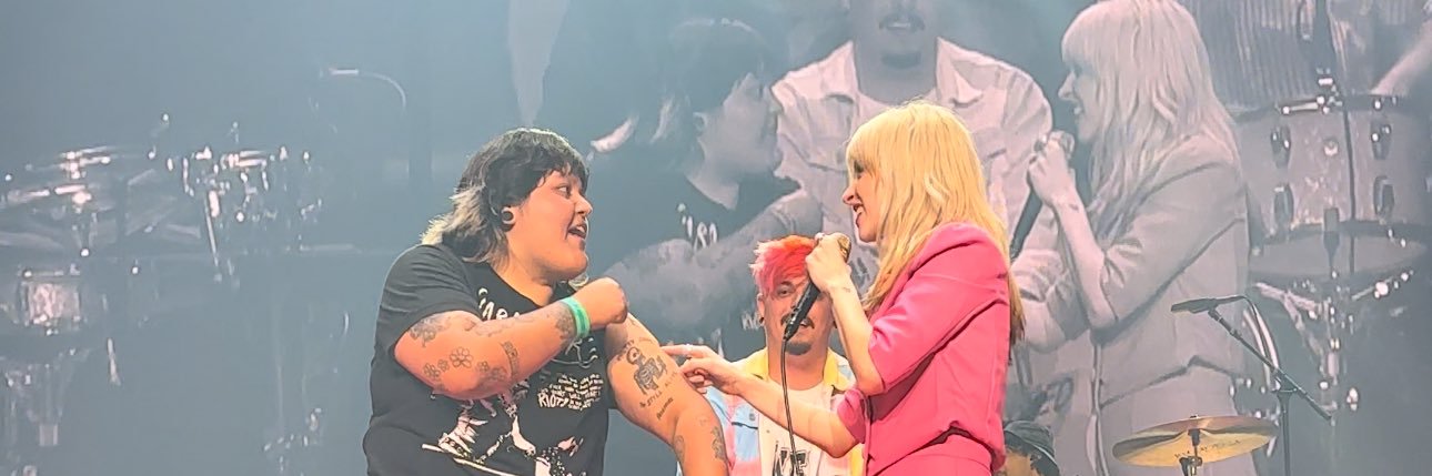 tanya from Paramore's banner