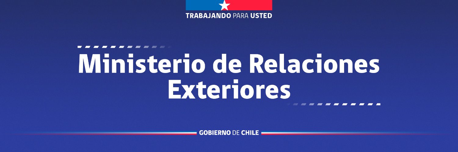 Cancillería Chile 🇨🇱's banner