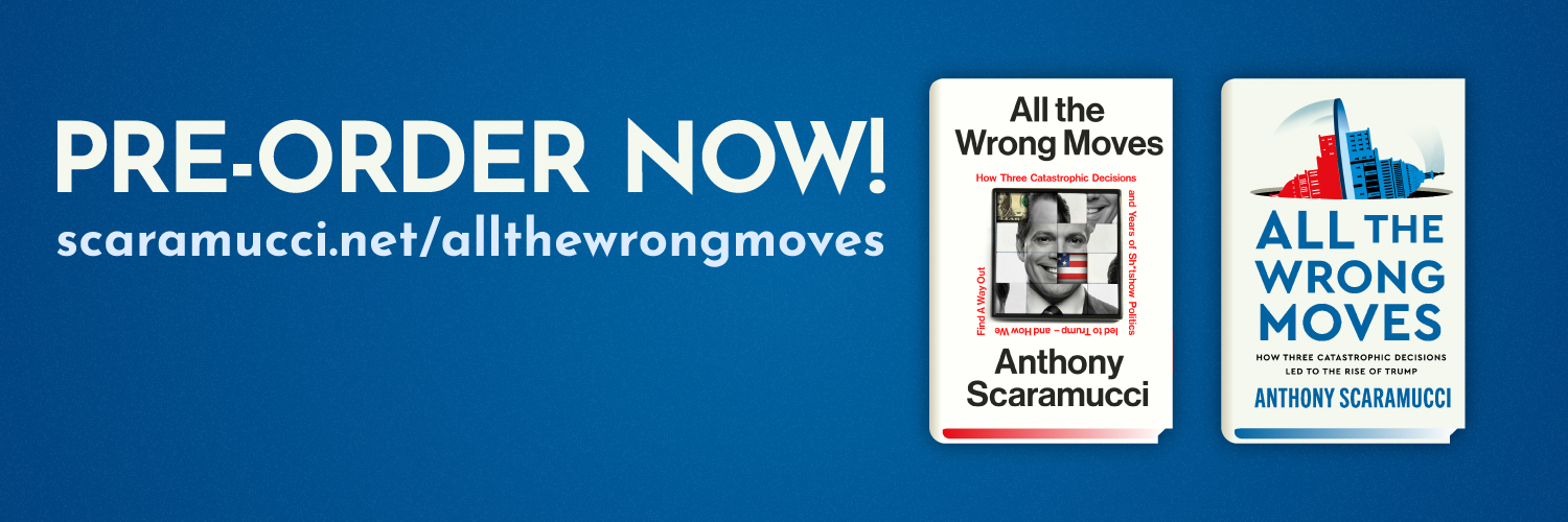 Anthony Scaramucci's banner