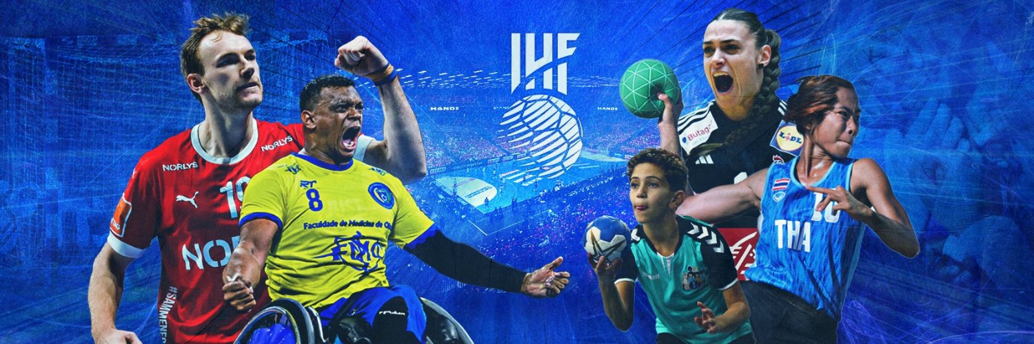 International Handball Federation's banner