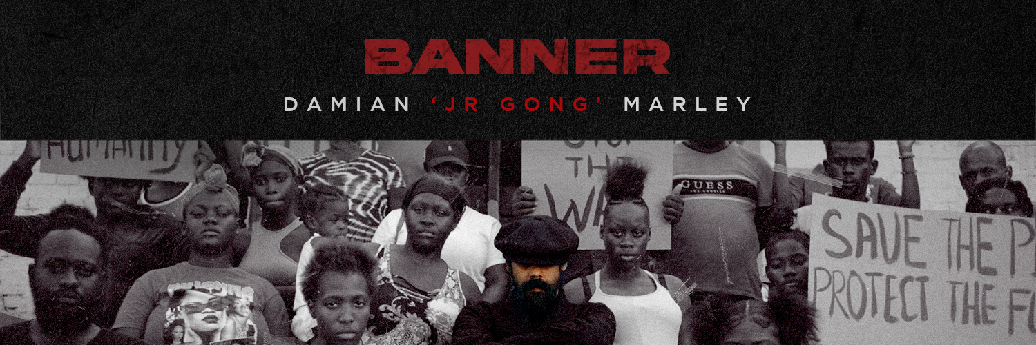 Damian Marley's banner