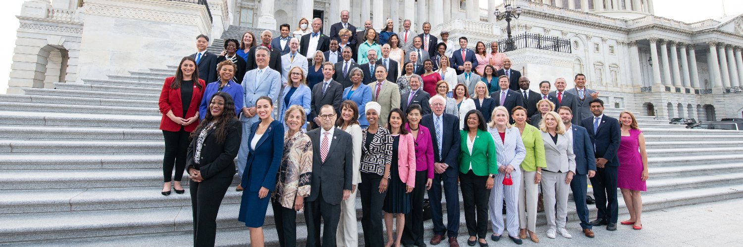 Progressive Caucus's banner