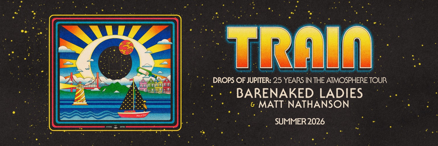 train's banner