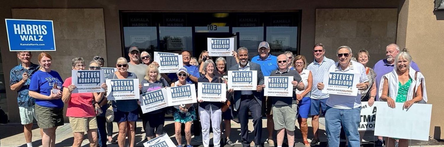 Steven Horsford's banner