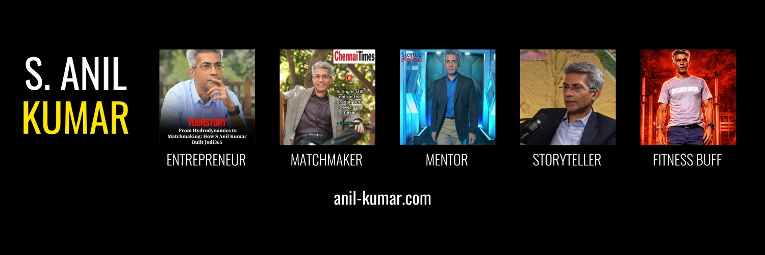 S. Anil Kumar's banner