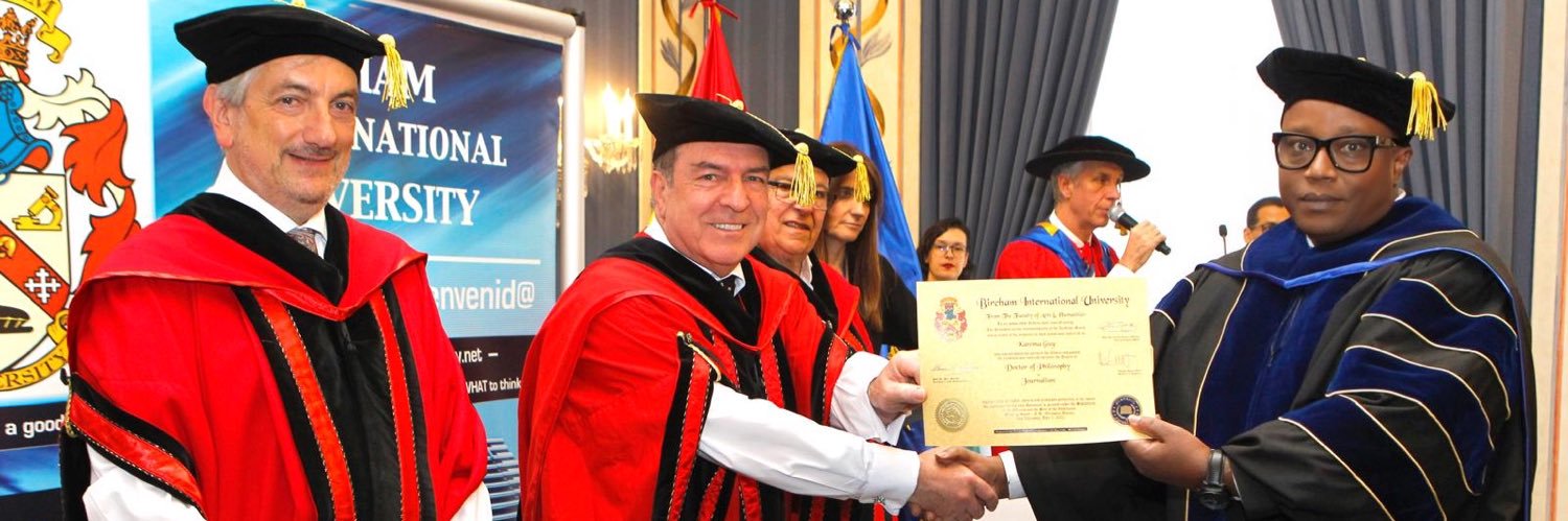 Dr Guy Karema, PhD's banner