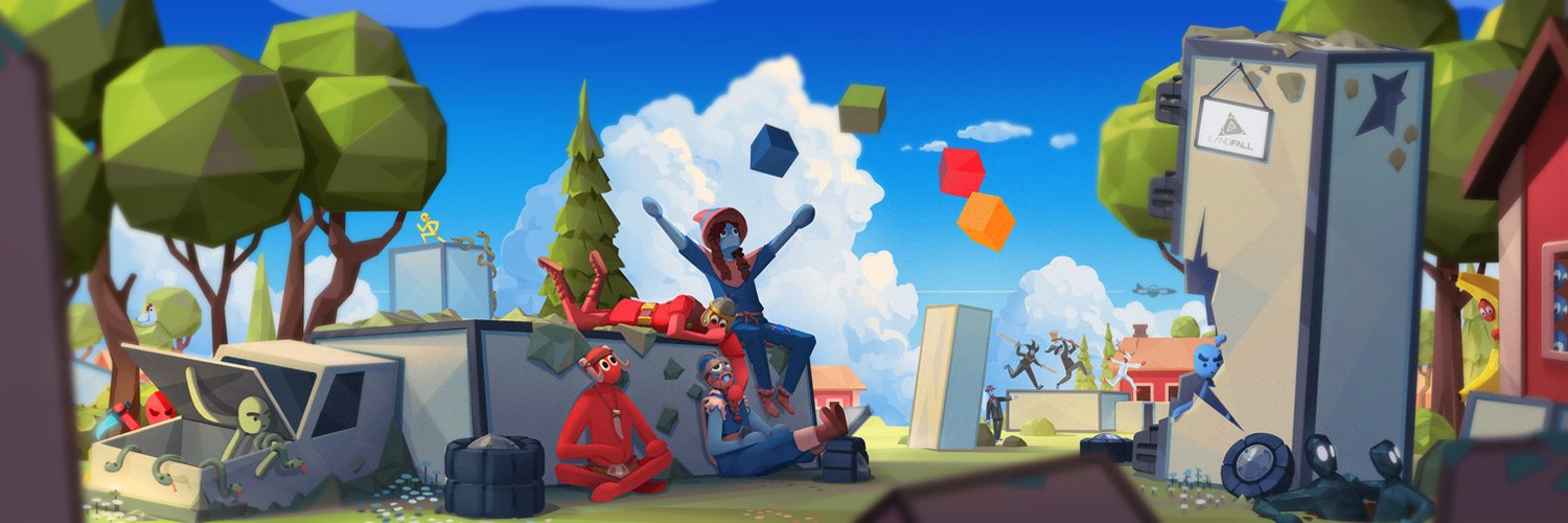 Landfall's banner