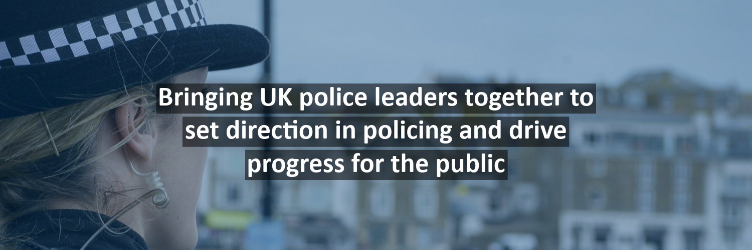 National Police Chiefs' Council (NPCC)'s banner
