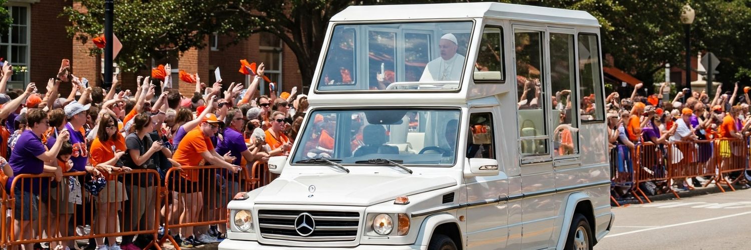 Pope Clemson I's banner