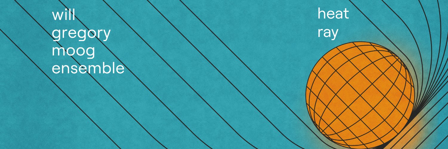 Will Gregory Moog Ensemble's banner
