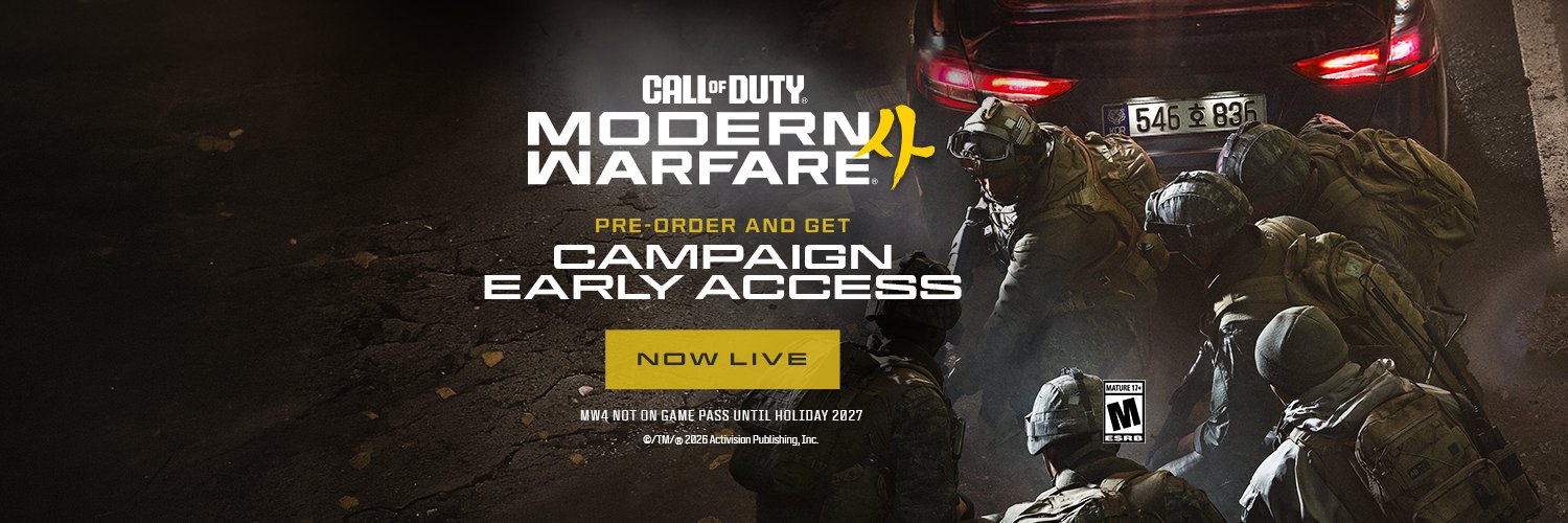 XBOX's banner