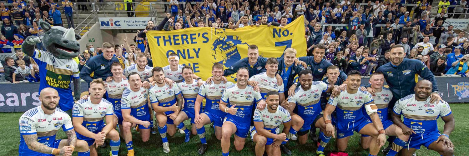 Rhinos Faithful 💙💛's banner
