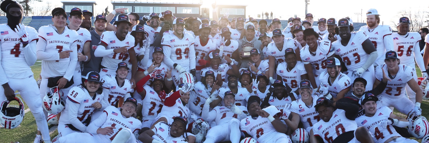 Sacred Heart University Football's banner
