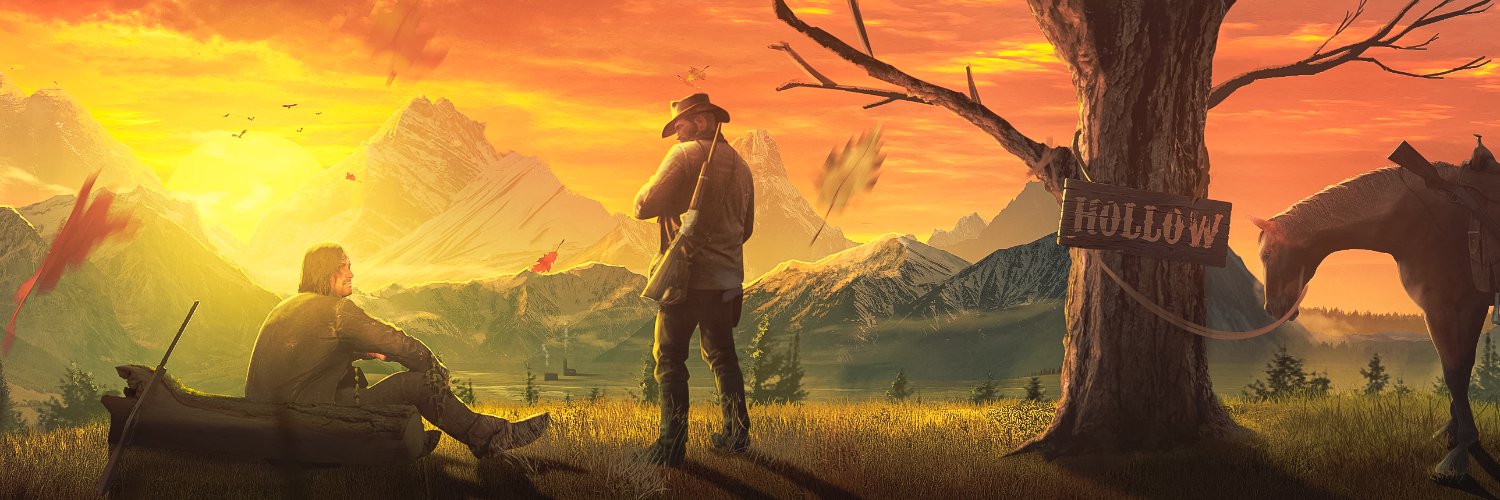 H o l l o w's banner