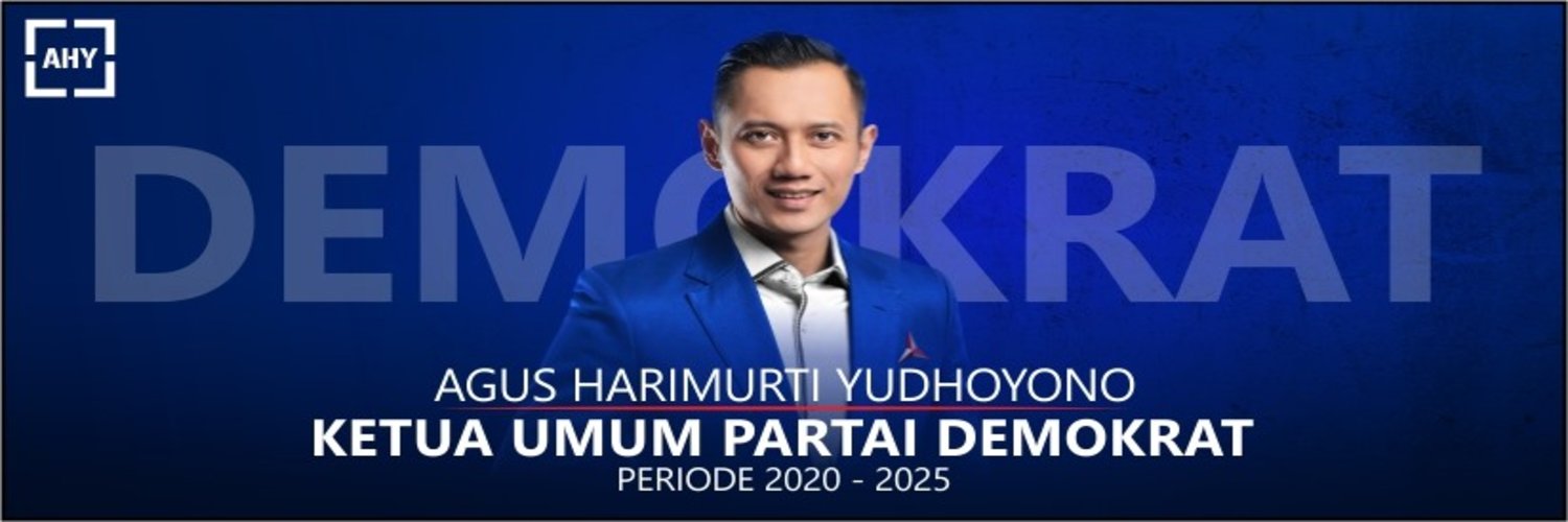Partai Demokrat's banner