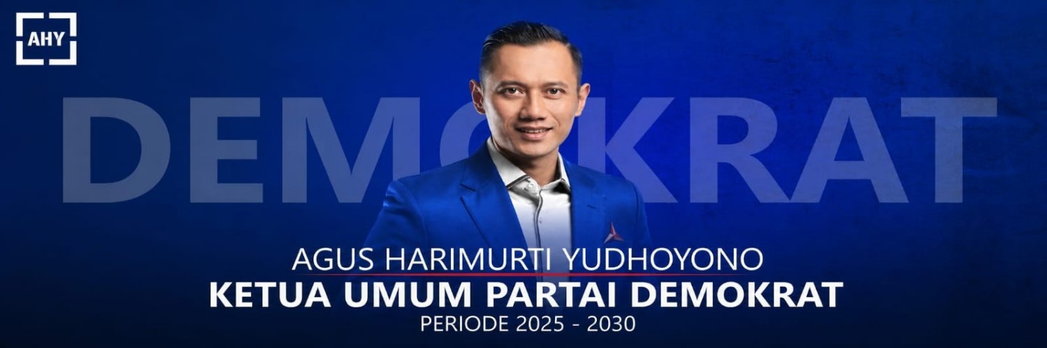 Partai Demokrat's banner