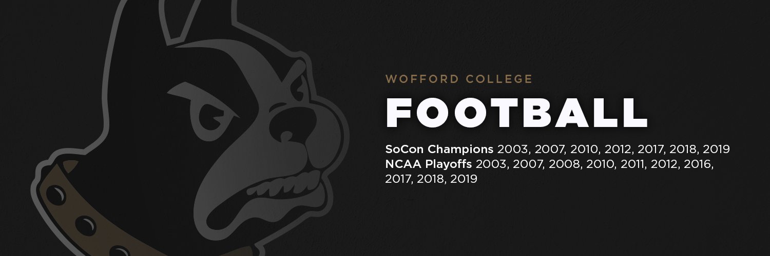 Wofford Football's banner