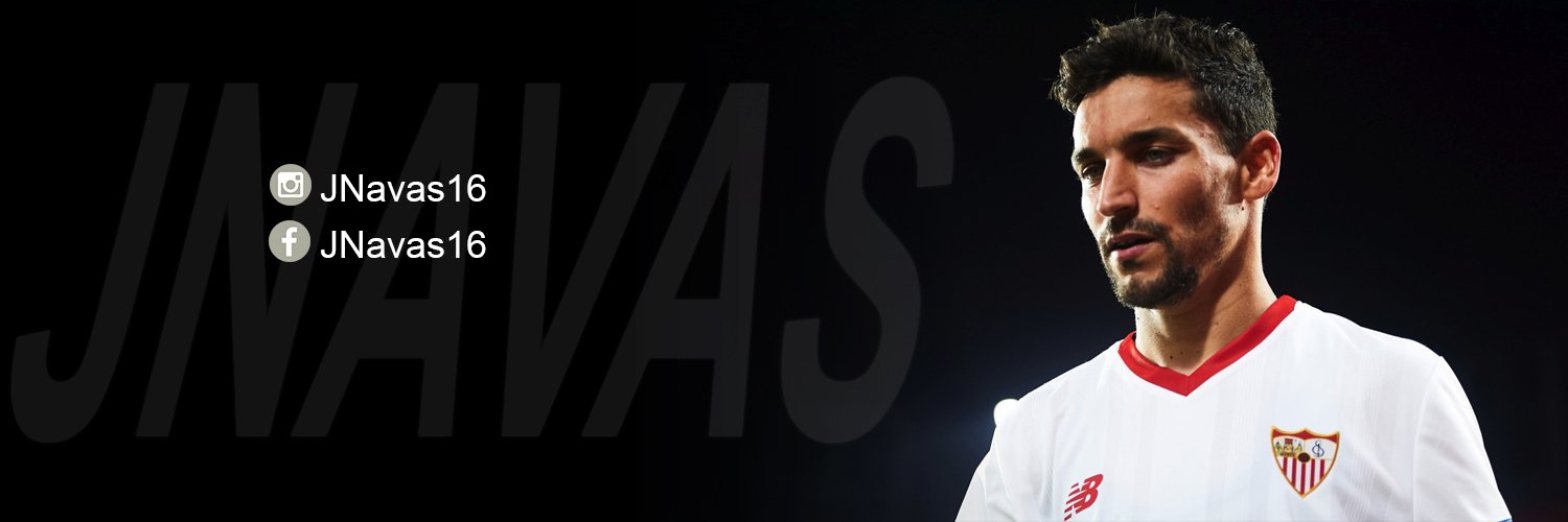 Jesús Navas's banner