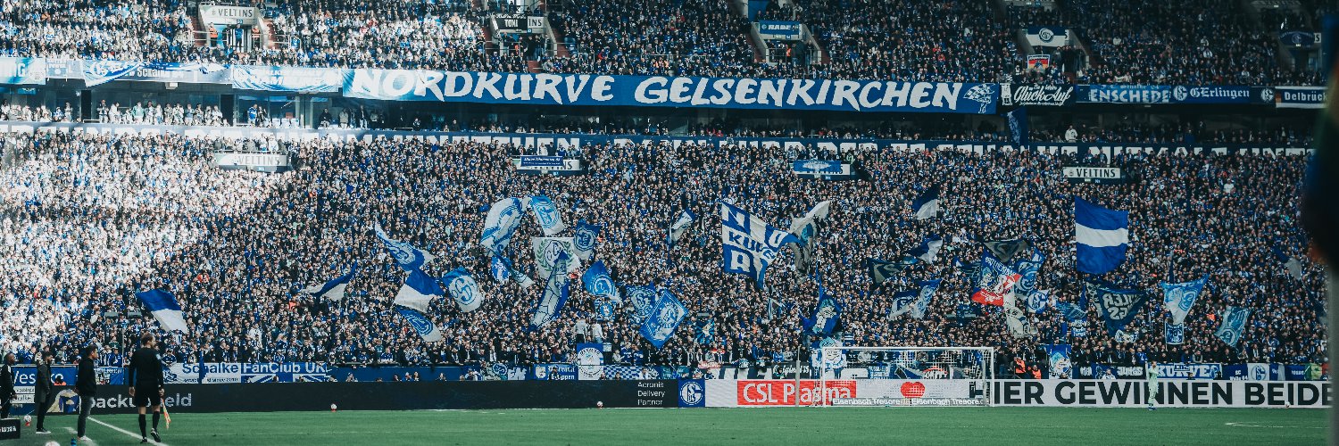 FC Schalke 04's banner