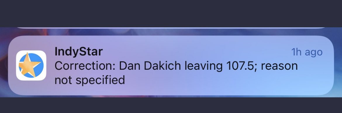 Dan Dakich's banner