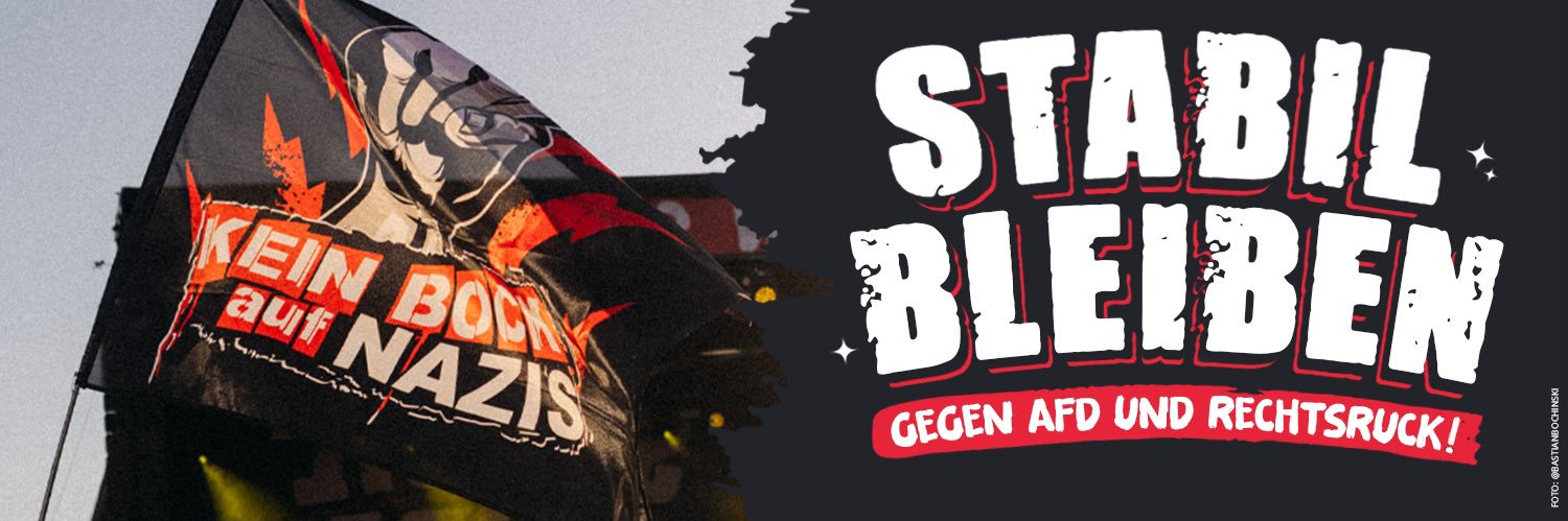 Kein Bock Auf Nazis's banner