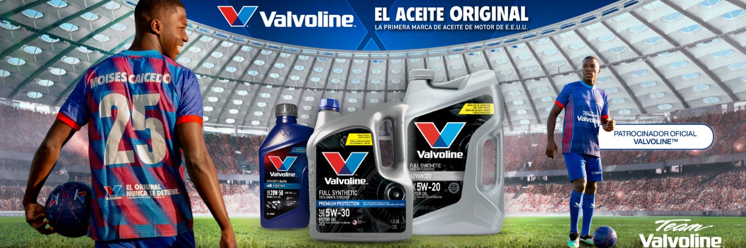 Valvoline Global Ecuador's banner