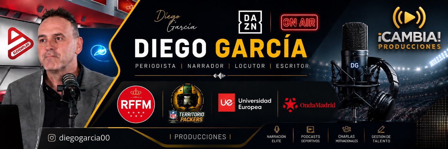 Diego García 🎙's banner