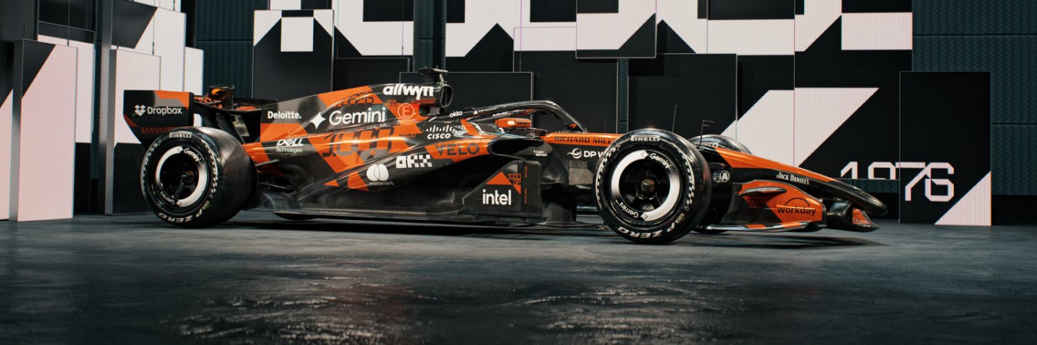 McLaren Mastercard Formula 1 Team's banner