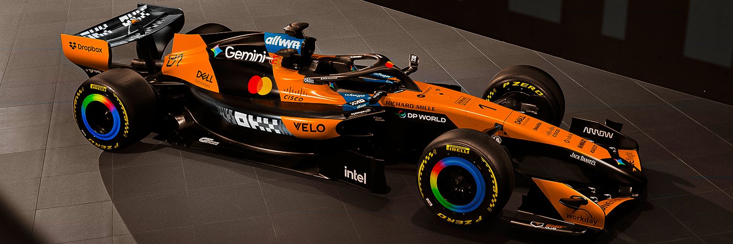McLaren Mastercard Formula 1 Team's banner
