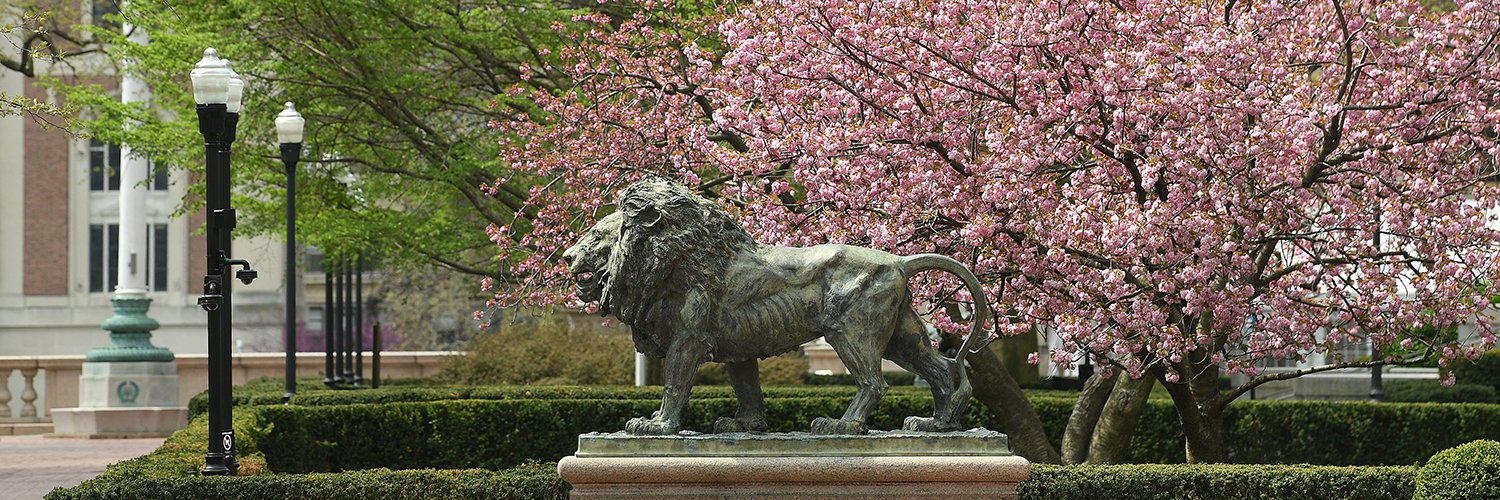 Columbia University's banner