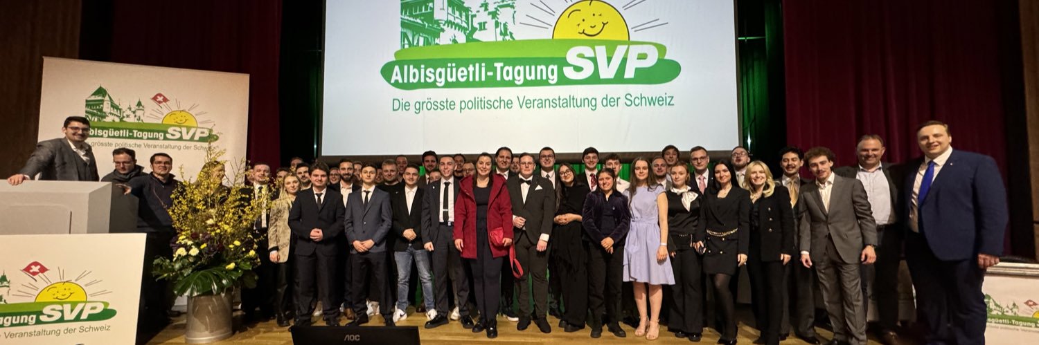 Junge SVP Schweiz's banner