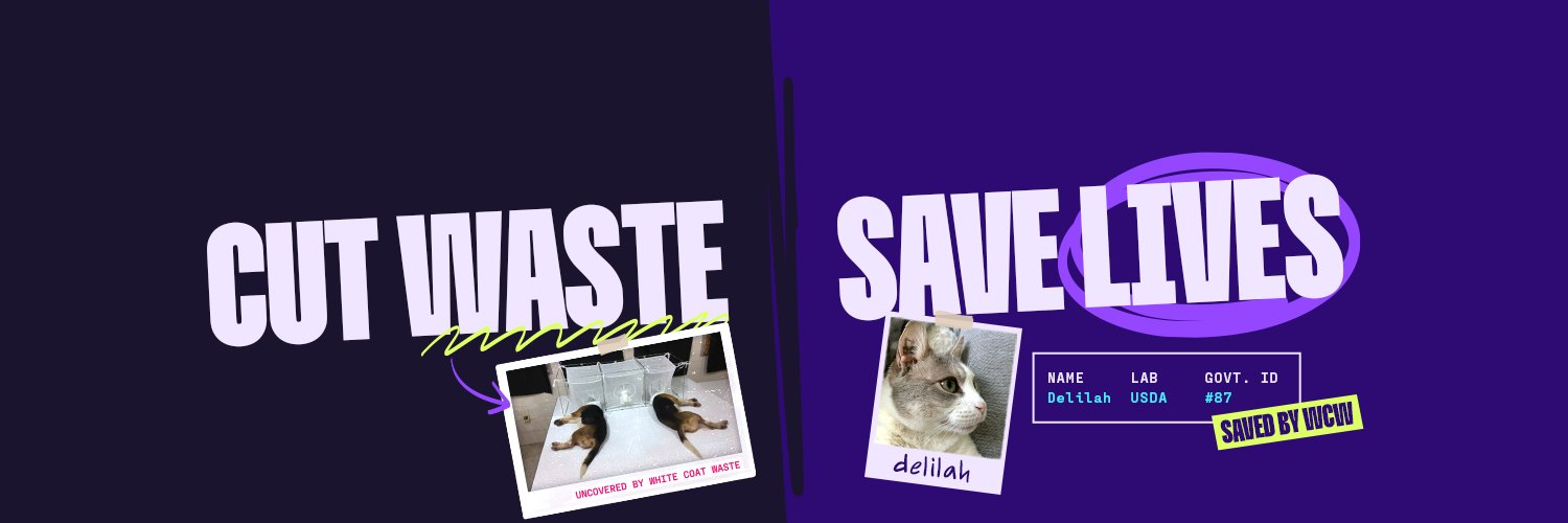 White Coat Waste's banner