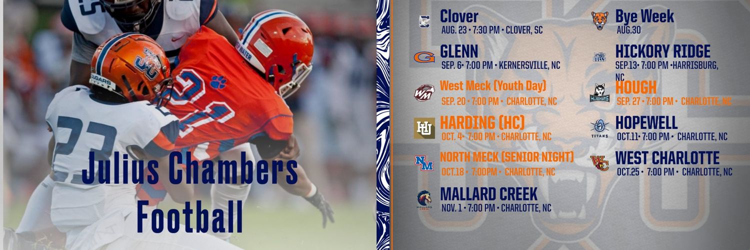 Julius L Chambers Cougars FB's banner